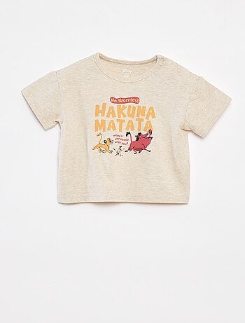 Ensemble tee-shirt + short 'Le Roi Lion'