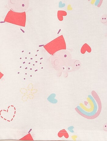 Ensemble tee-shirt + short 'Peppa Pig'
