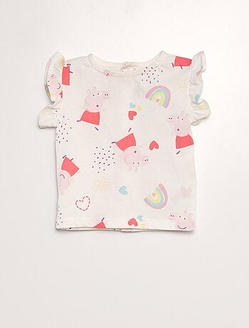 Ensemble tee-shirt + short 'Peppa Pig'