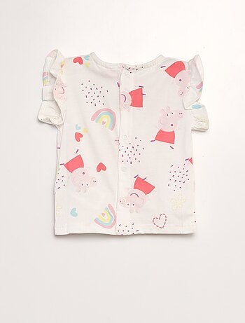Ensemble tee-shirt + short 'Peppa Pig'