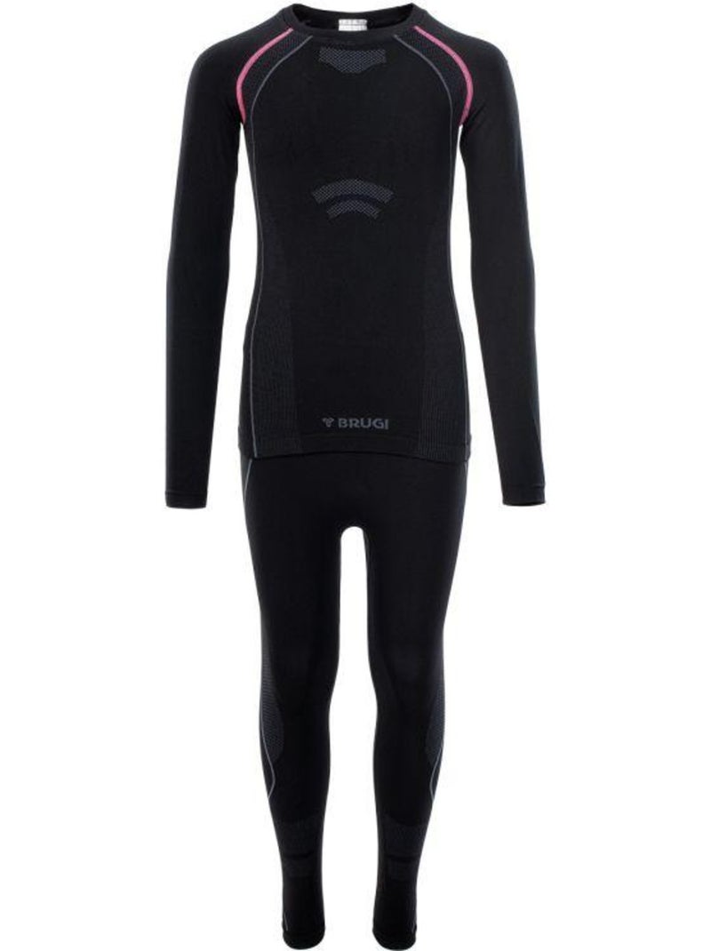 Ensemble thermique 1rap - brugi Noir - Kiabi