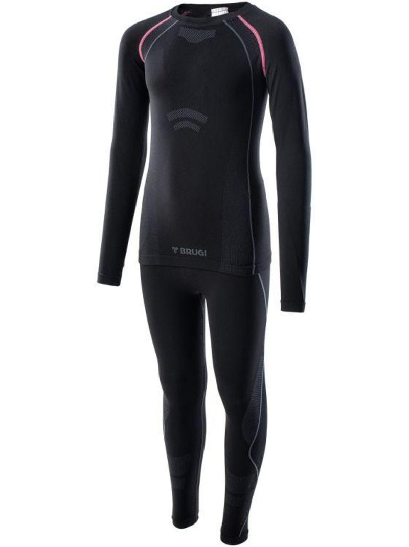 Ensemble thermique 1rap - brugi Noir - Kiabi