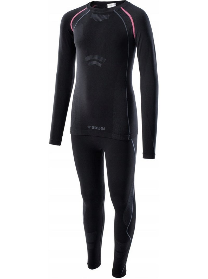 Ensemble thermique 1rap - brugi Noir Violet - Kiabi