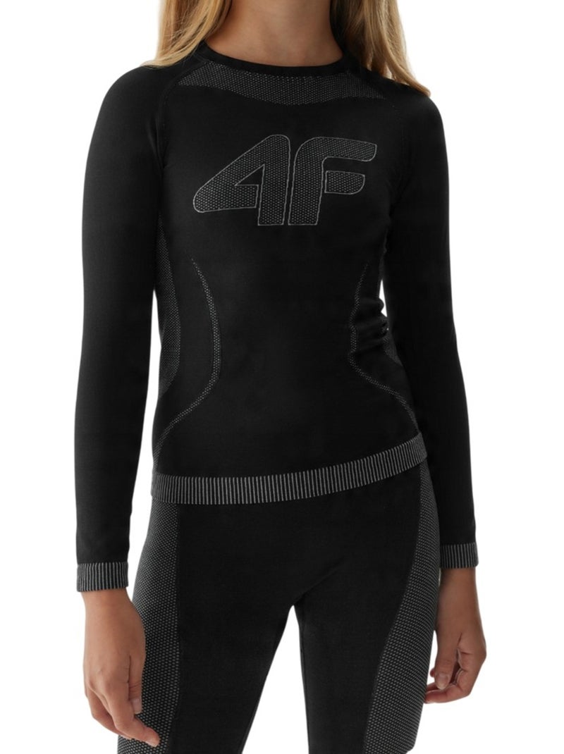 Ensemble thermique jaw23useaf109 - 4f Noir - Kiabi