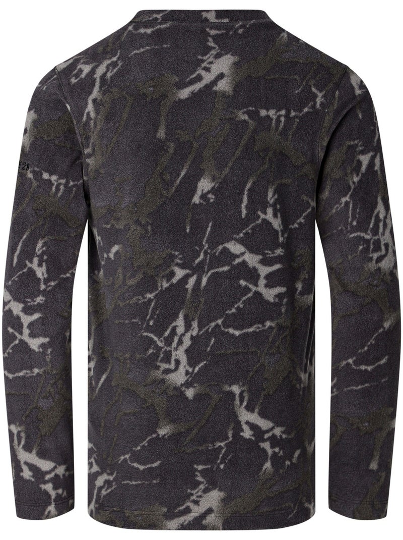 Ensemble thermique motif/style fissuré - dare 2b gris anthracite - Kiabi