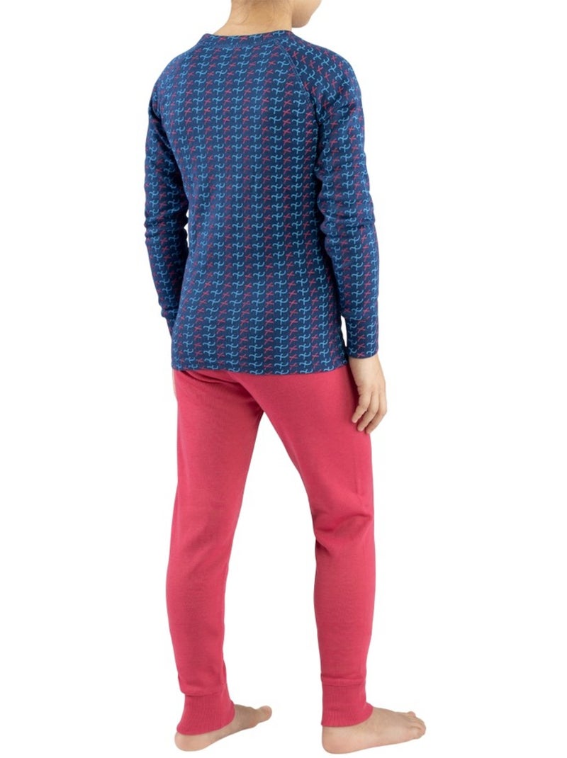 Ensemble thermique nino - viking Bleu électrique - Kiabi