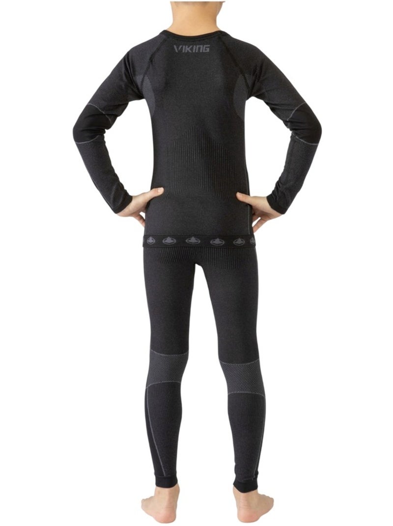Ensemble thermique riko - viking Noir - Kiabi