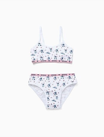 Ensemble top + culottes à motif Stitch