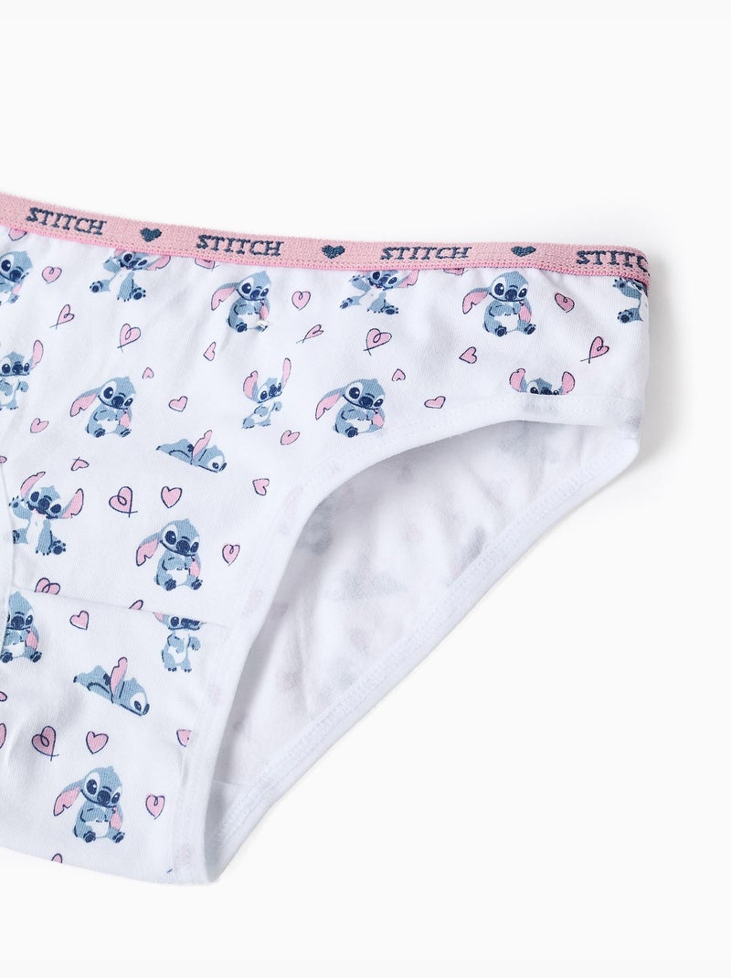 Ensemble top + culottes à motif Stitch Blanc - Kiabi