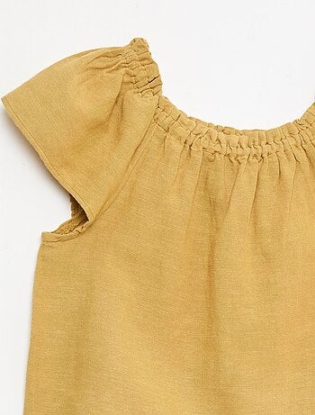 Ensemble top et jupe canvas