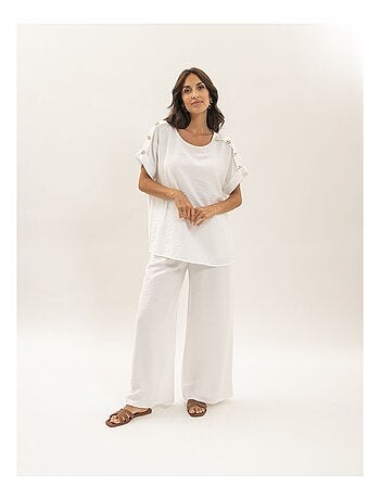 Ensemble top et pantalon ETALIA