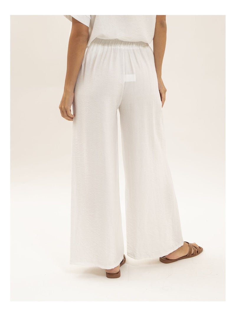 Ensemble top et pantalon etalia Blanc - Kiabi