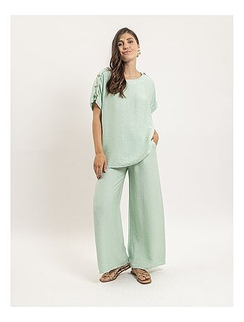 Ensemble top et pantalon ETALIA