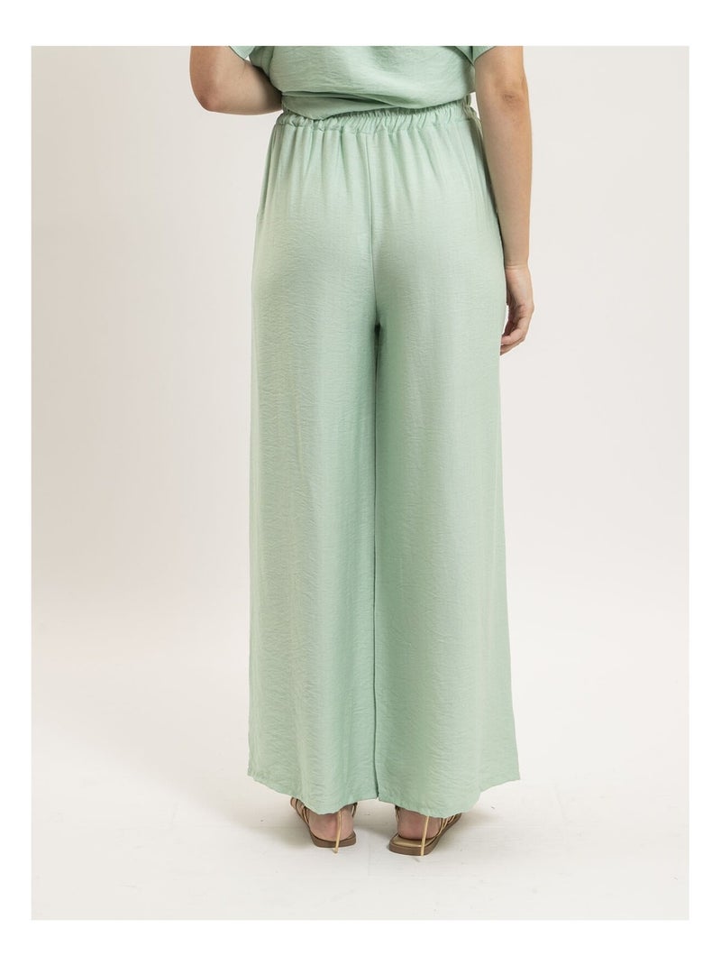 Ensemble top et pantalon etalia Vert pistache - Kiabi