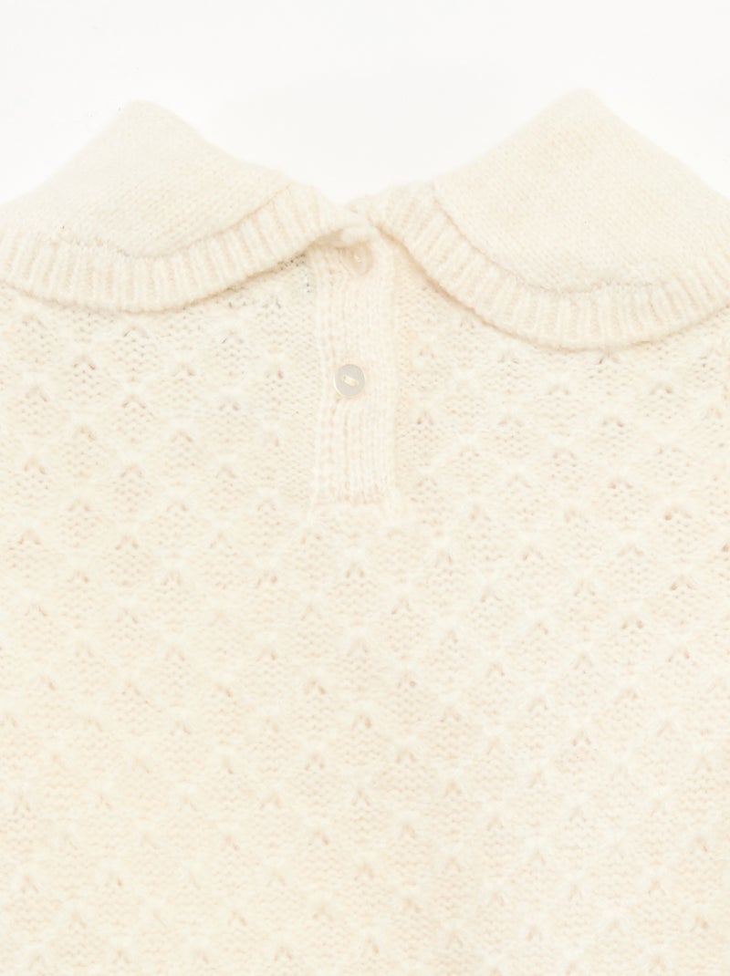 Ensemble tricot pull + legging Beige - Kiabi