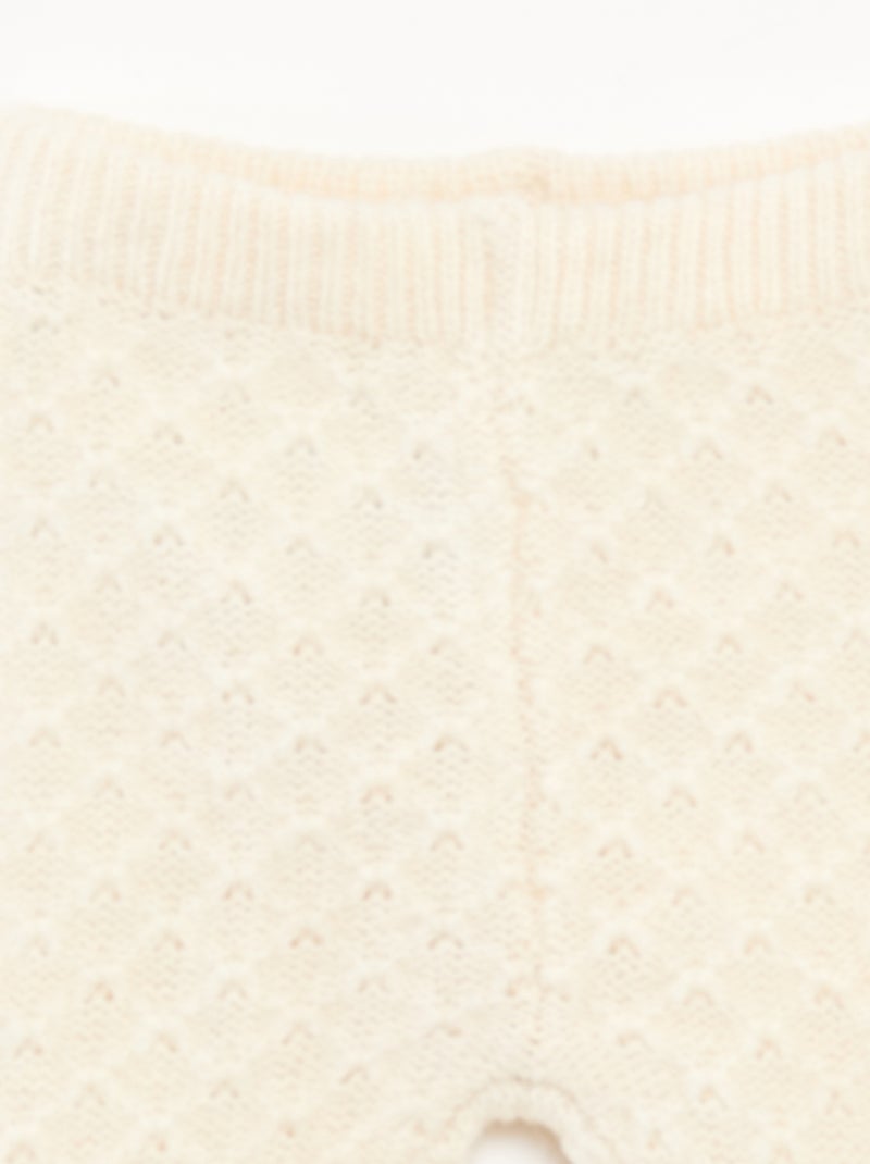 Ensemble tricot pull + legging Beige - Kiabi