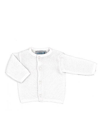 Ensemble tricoté - 100% coton bio - 1 à 3 mois
