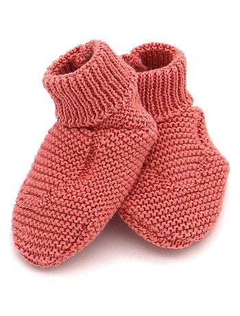 Ensemble tricoté - 100% coton bio - 1 à 3 mois