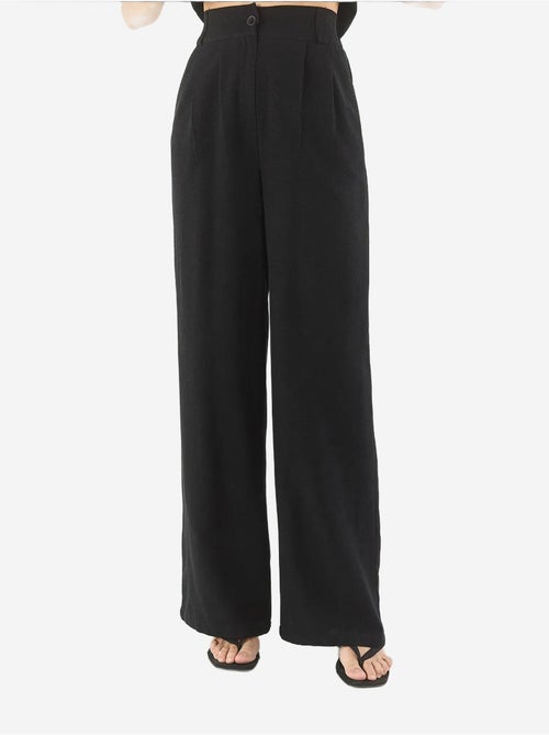 Ensemble trois pièces avec pantalon taille haute, gilet et doublure lucci - Kiabi Ensemble trois pièces avec pantalon taille haute, gilet et doublure lucci - Kiabi