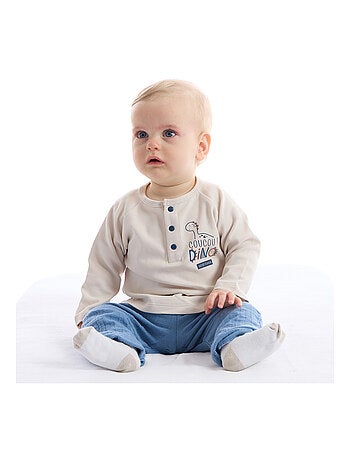 Ensemble Tshirt manches longues et pantalon Pacifique