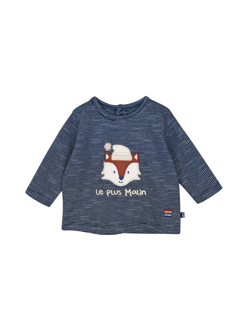 Ensemble tshirt manches longues pantalon Pharell Bleu - Kiabi