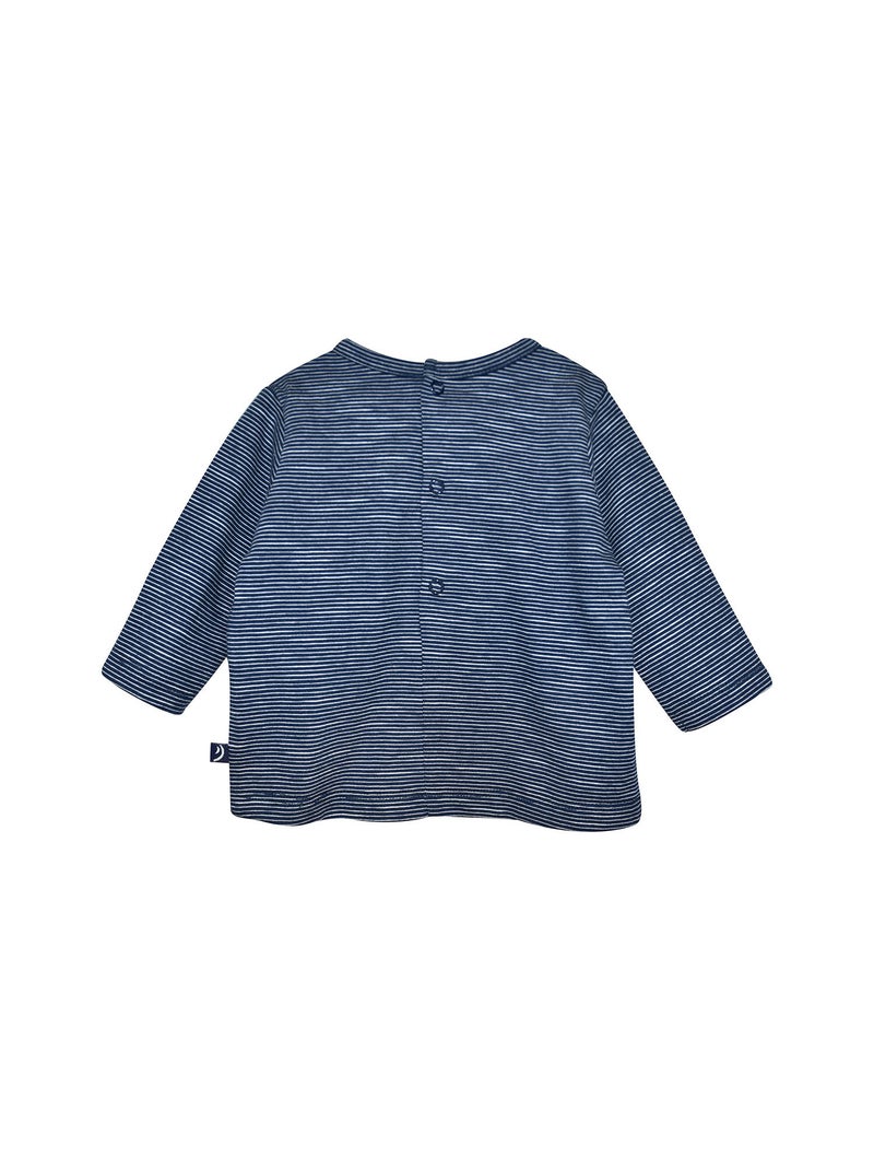 Ensemble tshirt manches longues pantalon Pharell Bleu - Kiabi