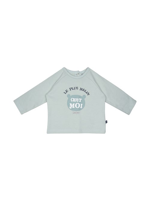 Ensemble tshirt pantalon bavoir peter molleton - Kiabi