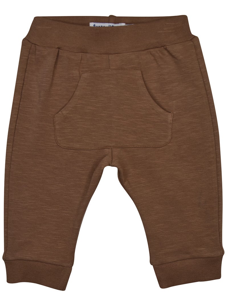 Ensemble Tshirt pantalon chaussette Pat Beige - Kiabi