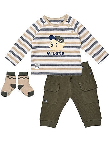 Ensemble tshirt pantalon chaussettes stanislas