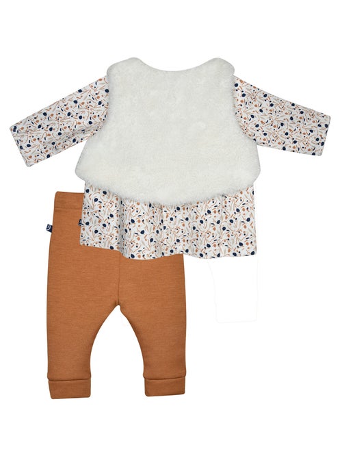 ENSEMBLE TSHIRT PANTALON GILET SANS MANCHES MARGOT - Kiabi
