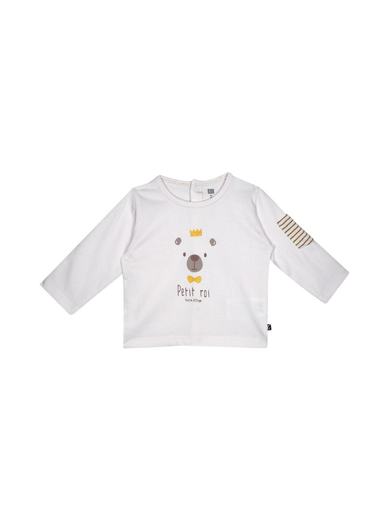 Ensemble tshirt pantalon pedro maille Beige - Kiabi