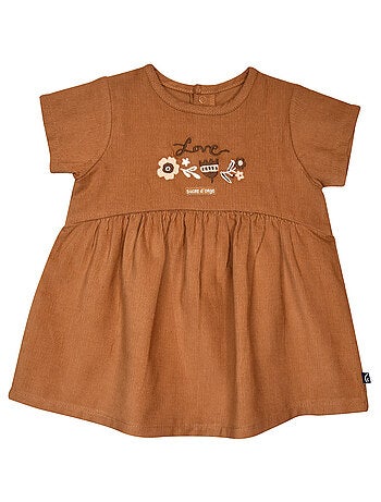 ENSEMBLE TSHIRT ROBE MARIANE VELOURS COTELE