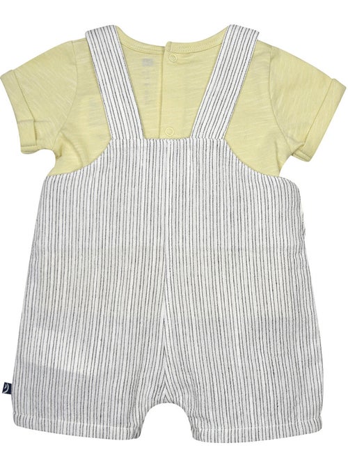 Ensemble tshirt salopette courte Romario - Kiabi