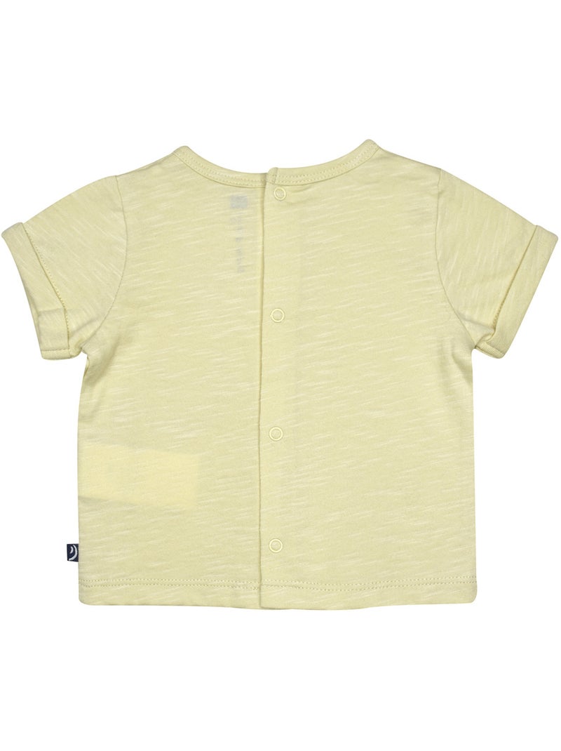 Ensemble tshirt salopette courte romario Blanc - Kiabi