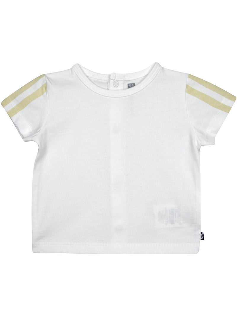 Ensemble tshirt salopette courte Rosin Vert - Kiabi