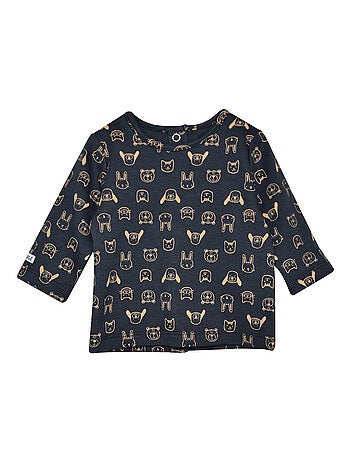 Ensemble tshirt salopette en maille Pacome