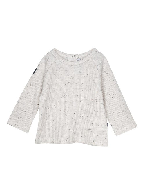 Ensemble tshirt salopette en tisse teint Philbert - Kiabi