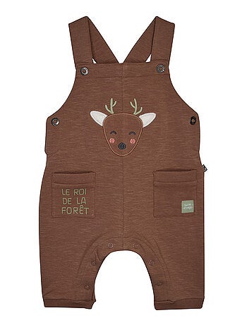 Ensemble Tshirt salopette longue en maille Pierre