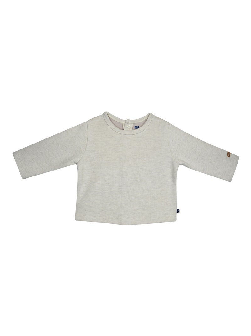 ENSEMBLE TSHIRT SALOPETTE LONGUE MARTIAL VELOURS COTELE Marron - Kiabi