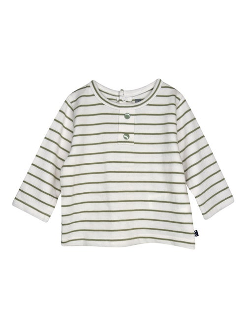 Ensemble Tshirt salopette longue velours cotelé Pascal - Kiabi