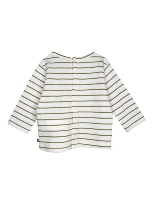 Ensemble Tshirt salopette longue velours cotelé Pascal - Kiabi