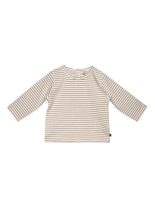Ensemble tshirt salopette paulhenry maille ouverture integrale - Kiabi