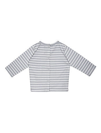 Ensemble tshirt salopette peterson maille long