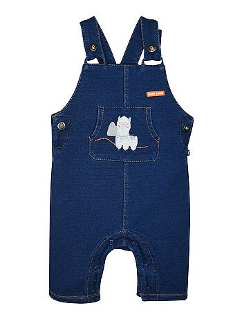 Ensemble tshirt salopette peterson maille long