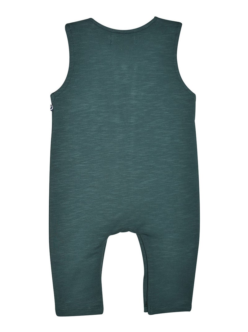 Ensemble tshirt salopette prudencio maille ouverture integrale Vert - Kiabi