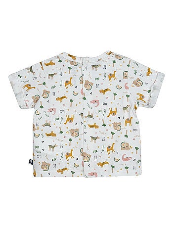 Ensemble Tshirt Short et bavoir Leni