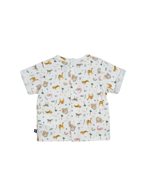 Ensemble Tshirt Short et bavoir Leni - Kiabi