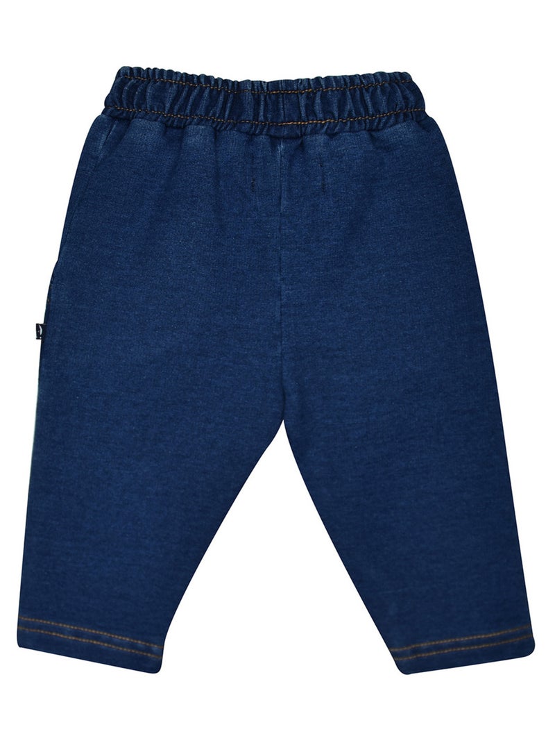 Ensemble tshrt pantalon bavoir pierry maille Gris - Kiabi