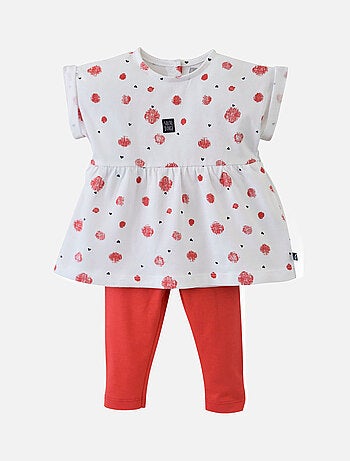 ENSEMBLE TUNIQUE ET LEGGING ADELISE SUCRE D'ORGE