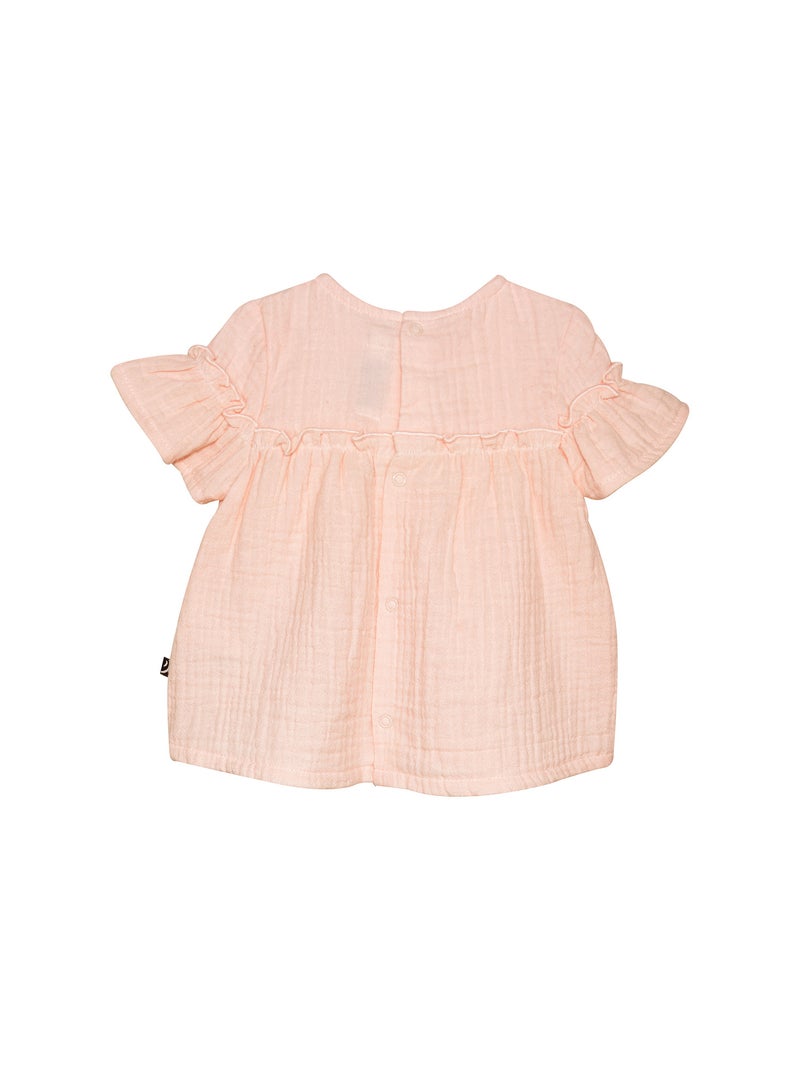 Ensemble Tunique et short Rosa Sucre d'orge Rose - Kiabi